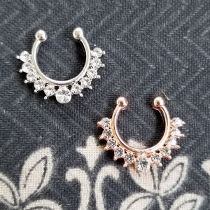 ☀️Scerring Fake septum piercings☀️